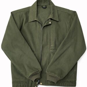 Filson Dark Olive Moleskin Jacket